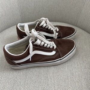 Women’s brown Vans